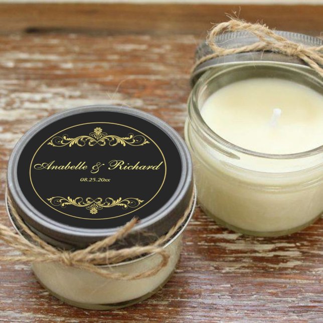 Elegant Viktorianisch Runder Aufkleber (Von Creator hochgeladen)