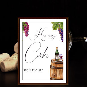 Elegant Vino Before Vows Weingut Brautparty-Spiel Poster