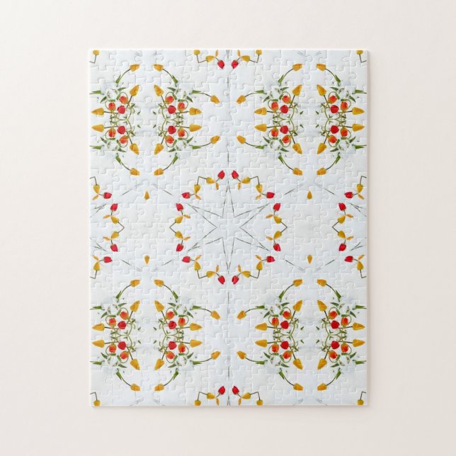 Elegant Vintag floral Puzzle (Vertikal)
