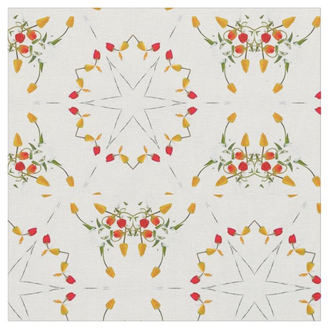 Elegant Vintag floral Stoff (Nahaufnahme)