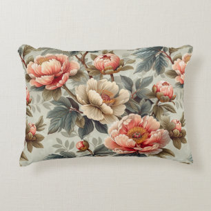 Elegant vintage floral dekokissen