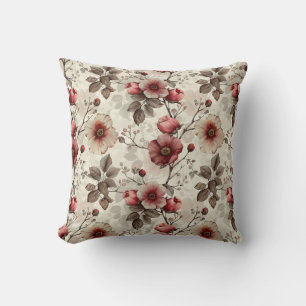 Elegant Vintage Stylisch Romantisch Blumen Chic Kissen