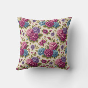 Elegant Vintage Stylisch Romantisch Floral Chic Kissen