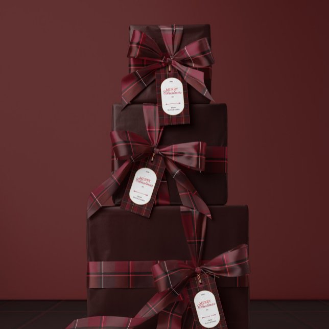 Elegant vintage Tartan Plaid Christmas Satinband (Von Creator hochgeladen)