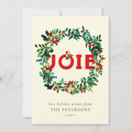 Elegant Vintage Weihnachten Berry Wreath Joy