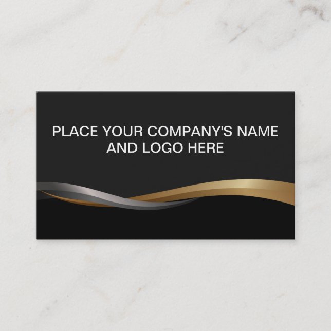 Elegant Visitenkarte (Vorderseite)