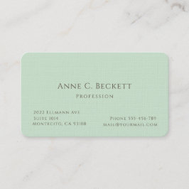 Elegant visitenkarte