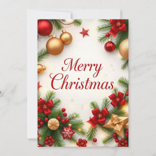 Elegant von Weihnachten: Eine Feier zum Feiern Einladung