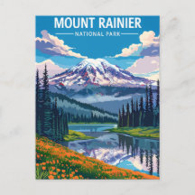 Elegant Washington DC Vintage Wasserfarbe