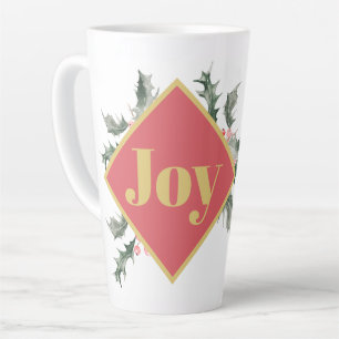 Elegant Watercolor Botanicals Christmas Milchtasse