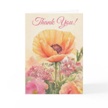 Elegant Watercolor Pappi Danke