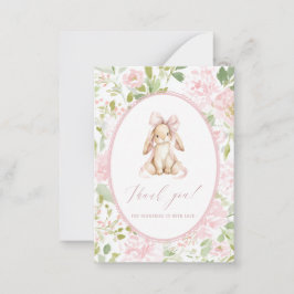 Elegant Watercolor spring wildflowerFlat Note Card Mitteilungskarte