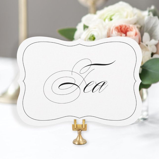 Elegant Wedding Bar Sign Tee Die Border Einladung (Von Creator hochgeladen)