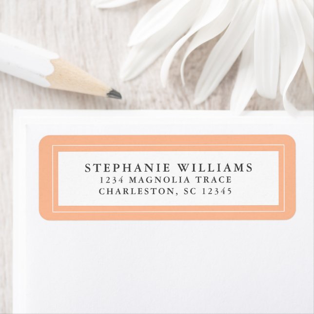 Elegant Wedding Calligraphy UAWG Trendy Peach (Insitu)