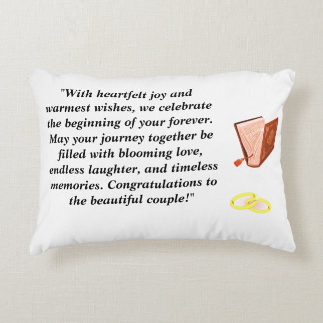 Elegant Wedding Card – Chic Black Heels with Pink  Dekokissen (Vorderseite)