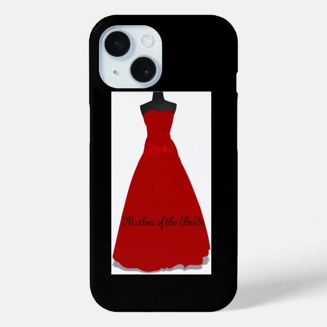 Elegant Wedding Dress Mother of the Bride Case-Mate iPhone Hülle (Rückseite)