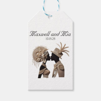 Elegant Wedding Empfang Paper Napkins Geschenkanhänger