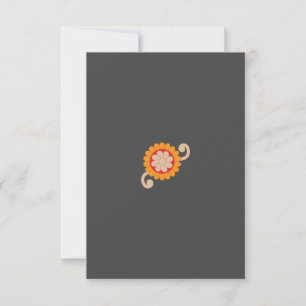 Elegant Wedding Essentials Sommer und Jahr Dankeskarte