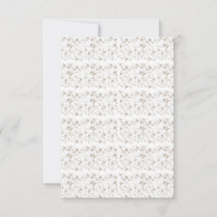 Elegant Wedding Essentials Sommer und Jahr Dankeskarte