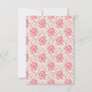 Elegant Wedding Essentials   Sommer und Jahr Dankeskarte