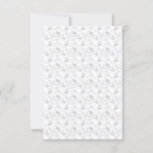 Elegant Wedding Essentials Sommer und Jahr Einladung