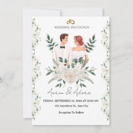 Elegant Wedding Invitation – A Modern Touch for Yo Einladung