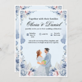 Elegant Wedding Invitation – Customizable & Modern Einladung