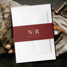 Elegant Wedding Monogram Personalisiert