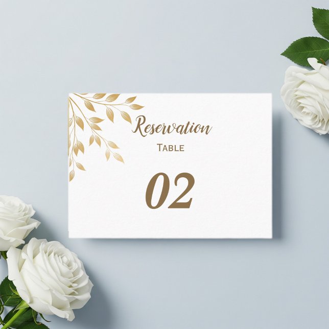 Elegant  wedding placeholder platzkarte (Von Creator hochgeladen)