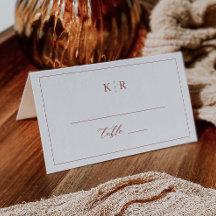 Elegant Wedding Table Platzkarte Escort K221