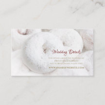 Elegant Wedding Website Response Ethereal Doughnut