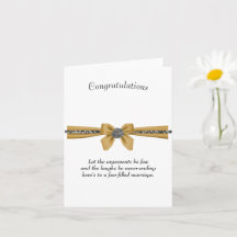 ELEGANT WEDING GREETING CARD