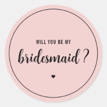 Elegant Werden Sie meine Bridesmaid?