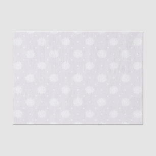 Elegant White Floral Lace Seidenpapier