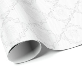 Elegant White Lace Geschenkpapier