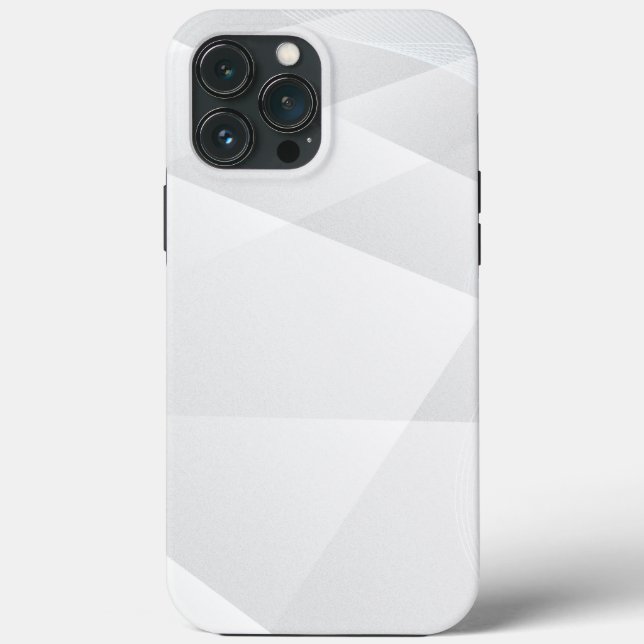 Elegant White Marble Case-Mate iPhone Hülle (Rückseite)
