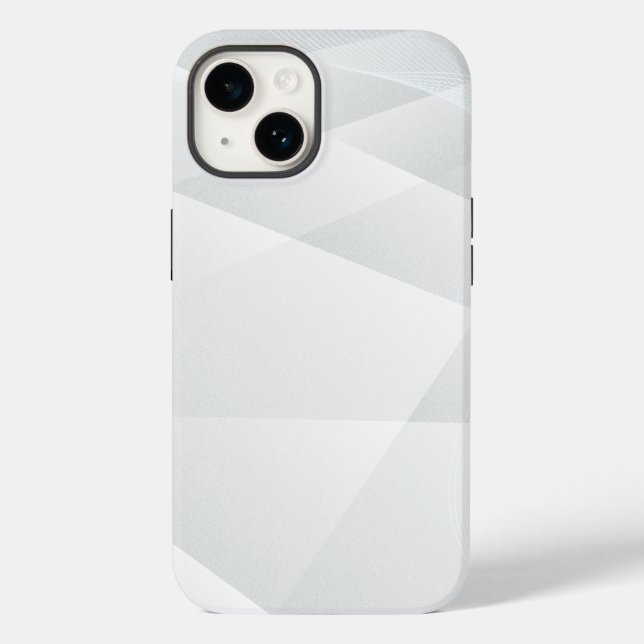 Elegant White Marble Case-Mate iPhone Hülle (Rückseite)