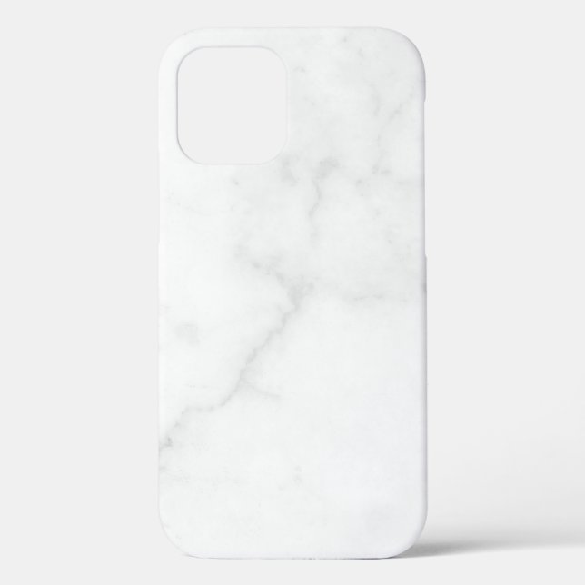 Elegant White Marble  Case-Mate iPhone Hülle (Rückseite)