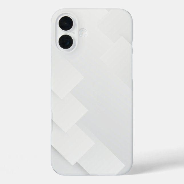 Elegant White Marble Case-Mate iPhone Hülle (Rückseite)