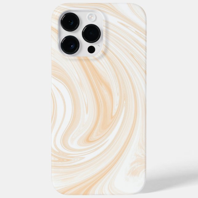 Elegant White Marble Pattern Case-Mate iPhone Hülle (Rückseite)