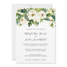 Elegant White Roses Grüne Blumenzwiese