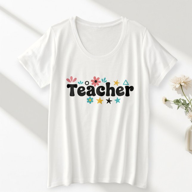 Elegant White Short Sleeve T-Shirt for Women (Von Creator hochgeladen)