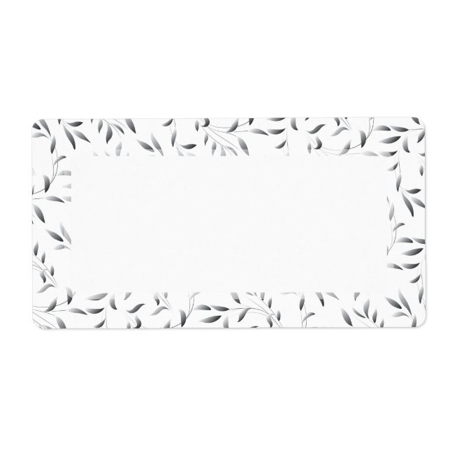 Elegant Willow Leaf Pattern (Vorne)