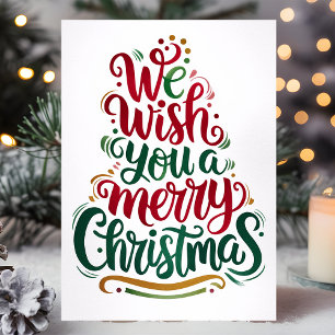 Elegant Wir wünschen Ihnen frohe Weihnachten