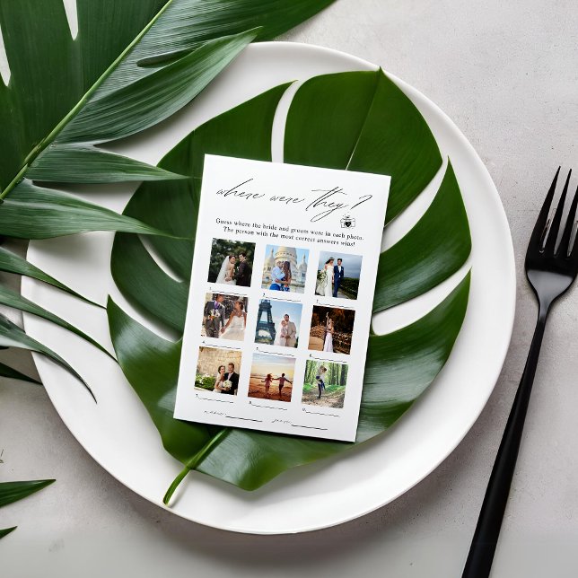 Elegant, wo sie Foto spielen Einladung (Von Creator hochgeladen)