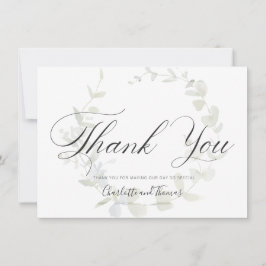 Elegant Wreath Greenerenerity Wedding Danke