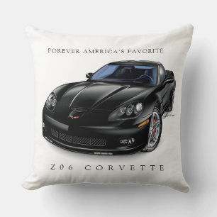 ELEGANT Z-06 VETTE ILLUSTRATION KISSEN