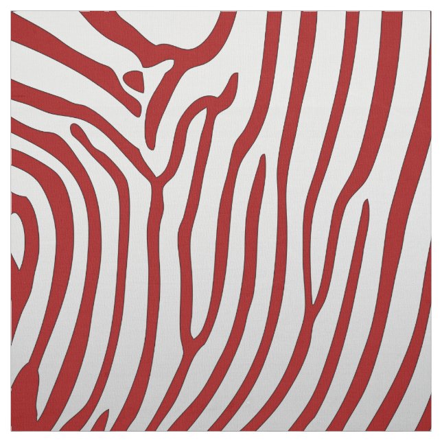 Elegant Zebra Print Fabric Stoff (Muster)