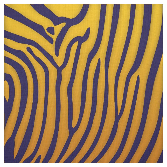 Elegant Zebra Print Fabric Stoff (Muster)