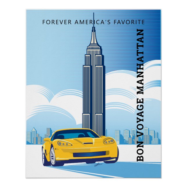 ELEGANT ZEE-O-SIX AUTO ART POSTER (Vorderseite)